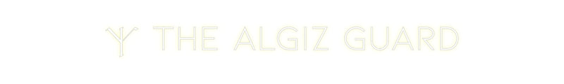 Custom Neon: ᛉ The Algiz G...