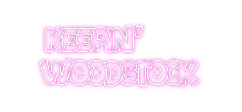 Custom Neon: Keepin’
Wood...