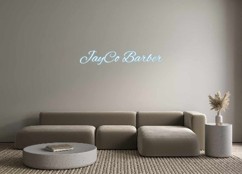 Custom Neon: JayCo Barber