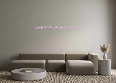 Custom Neon: COFFEE CUP CA...