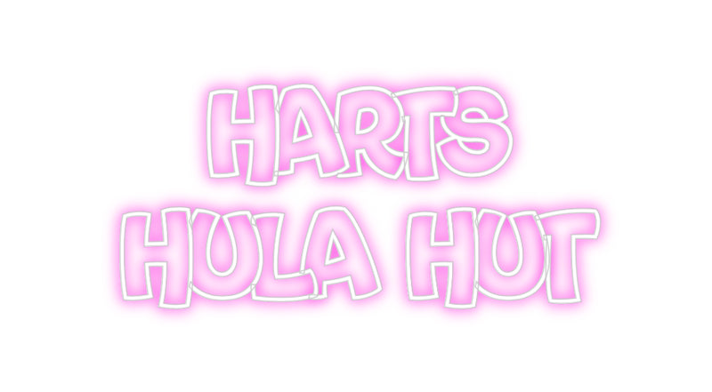 Custom Neon: Harts 
Hula ...