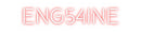 Custom Neon: ENG54INE