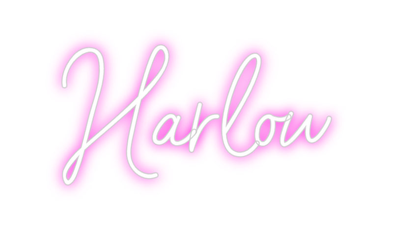 Custom Neon: Harlow