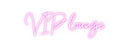 Custom Neon: VIP lounge