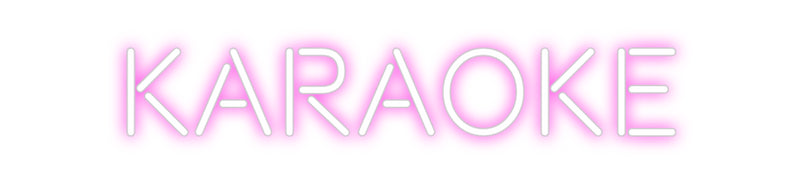 Custom Neon: Karaoke