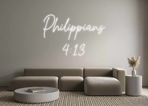 Custom Neon: Philippians
...