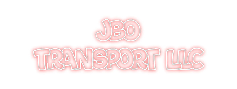 Custom Neon: JBO
TRANSPOR...