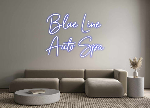 Custom Neon: Blue Line
Au...