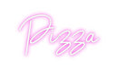 Custom Neon: Pizza