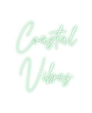 Custom Neon: Coastal 
Vibes