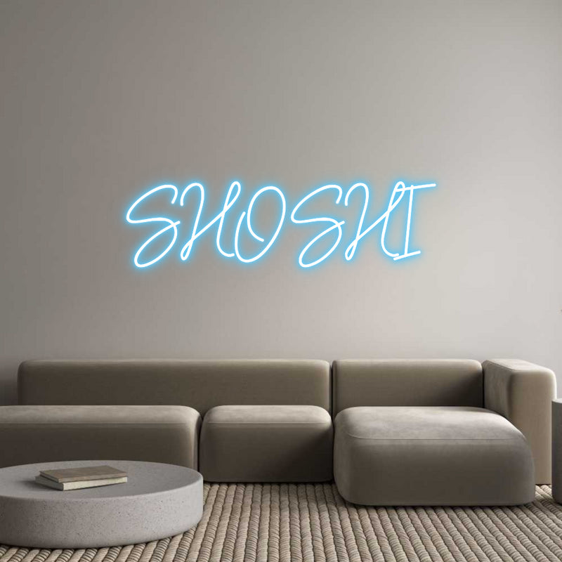 Custom Neon: SHOSHI