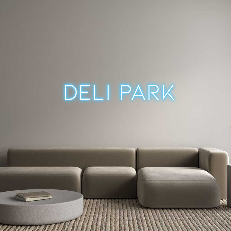 Custom Neon:  Deli Park