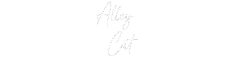 Custom Neon: Alley
  Cat