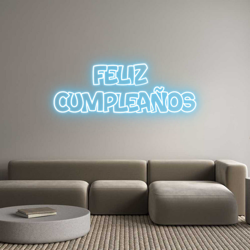 Custom Neon: FELIZ 
CUMPL...