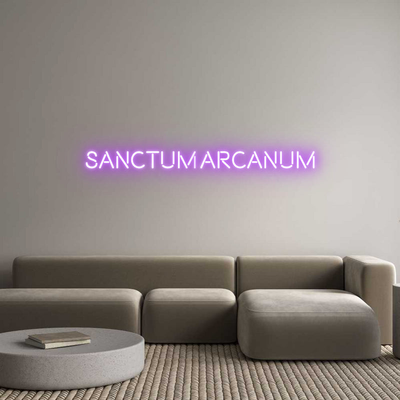 Custom Neon: Sanctum Arcanum