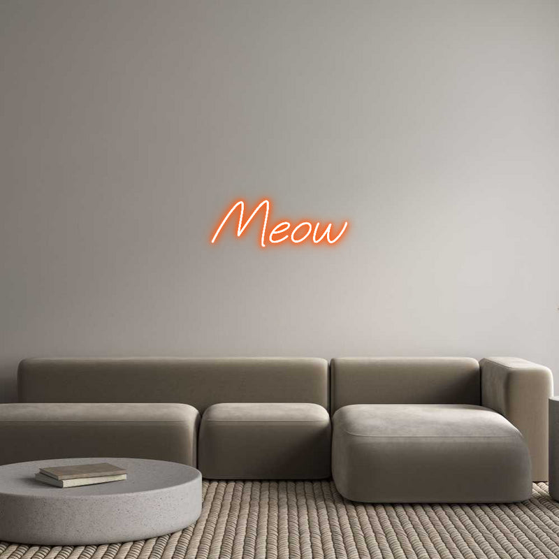 Custom Neon: Meow