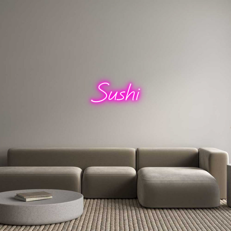 Custom Neon: Sushi