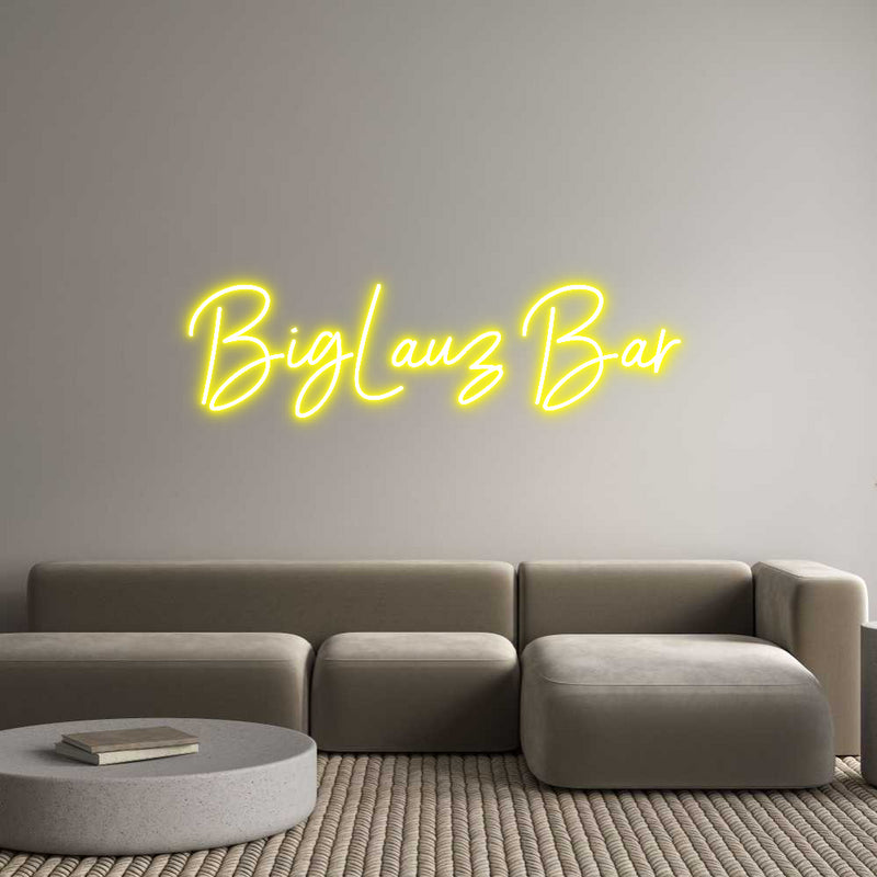 Custom Neon: BigLauz Bar