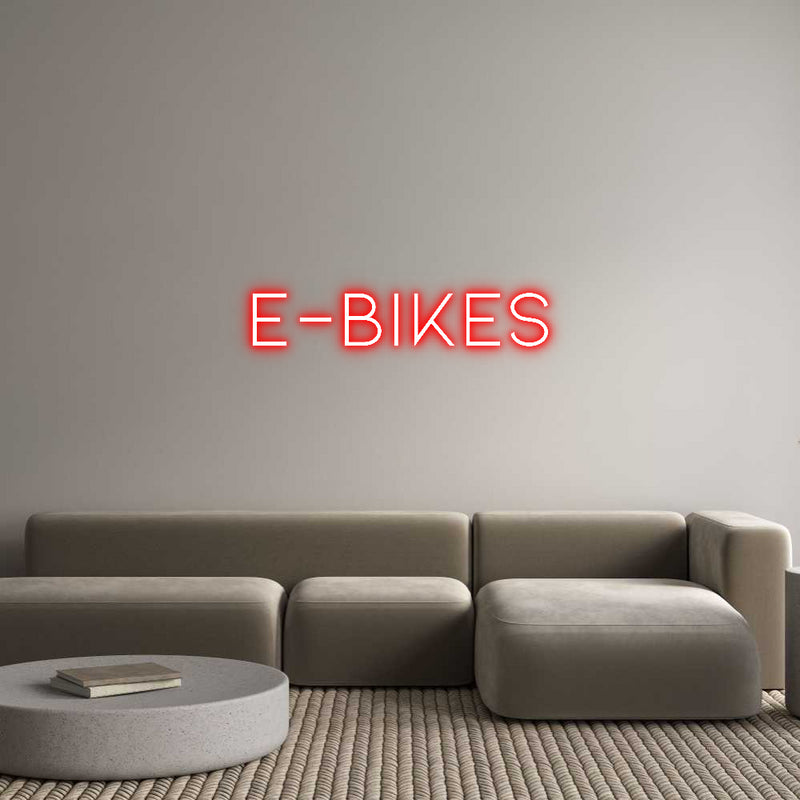 Custom Neon: E-bikes