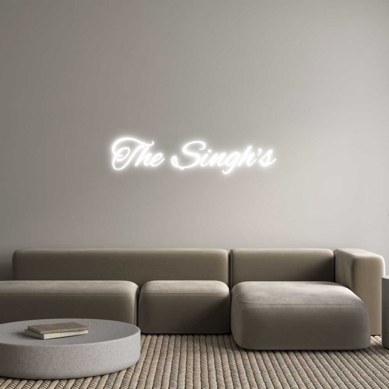 Custom Neon: The Singh's