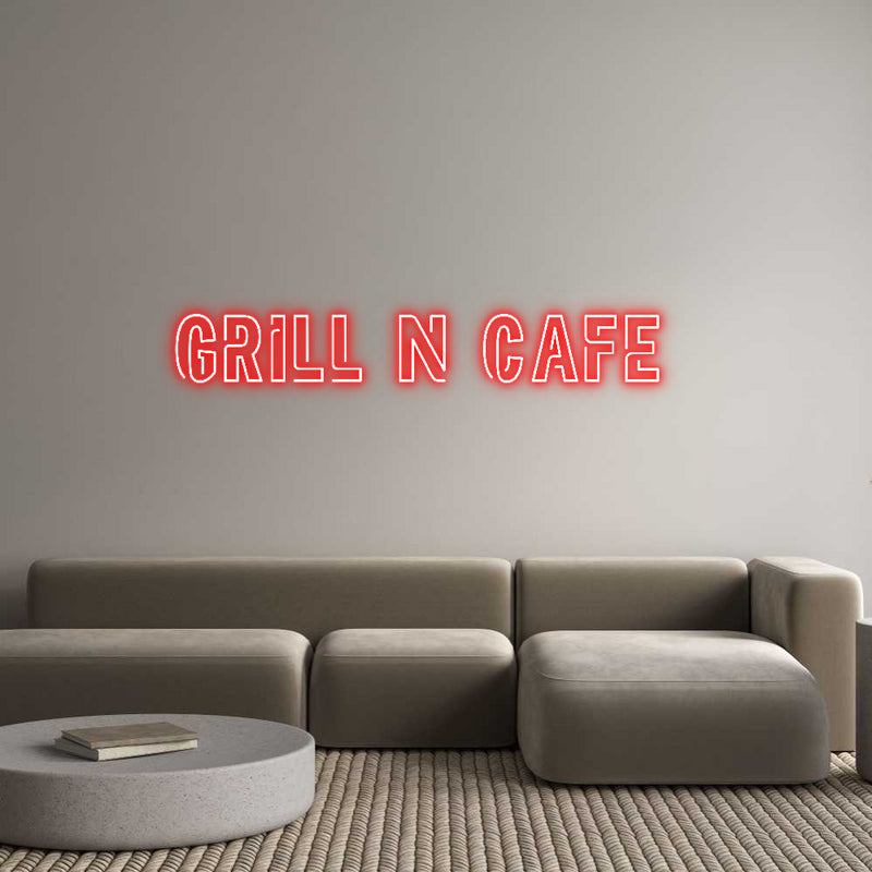 Custom Neon: Grill n Cafe