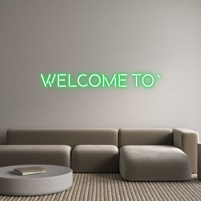 Custom Neon: Welcome To ‘