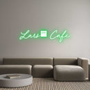 Custom Neon: Lars' Cafe