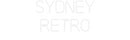 Custom Neon: SYDNEY
RETRO