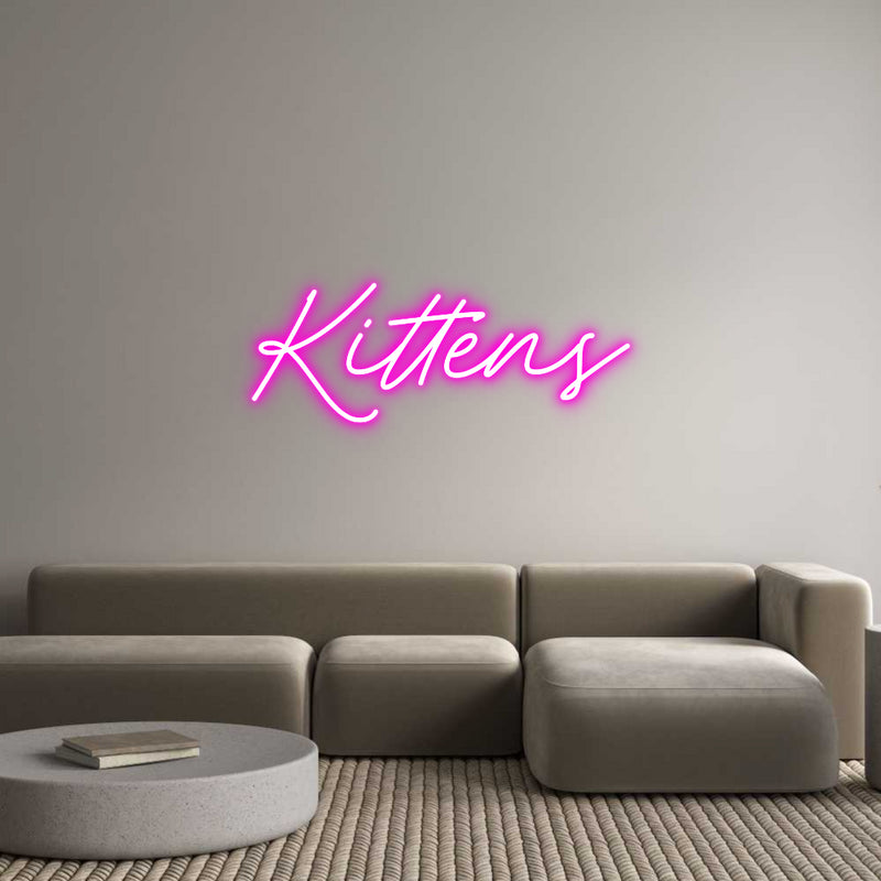 Custom Neon: Kittens