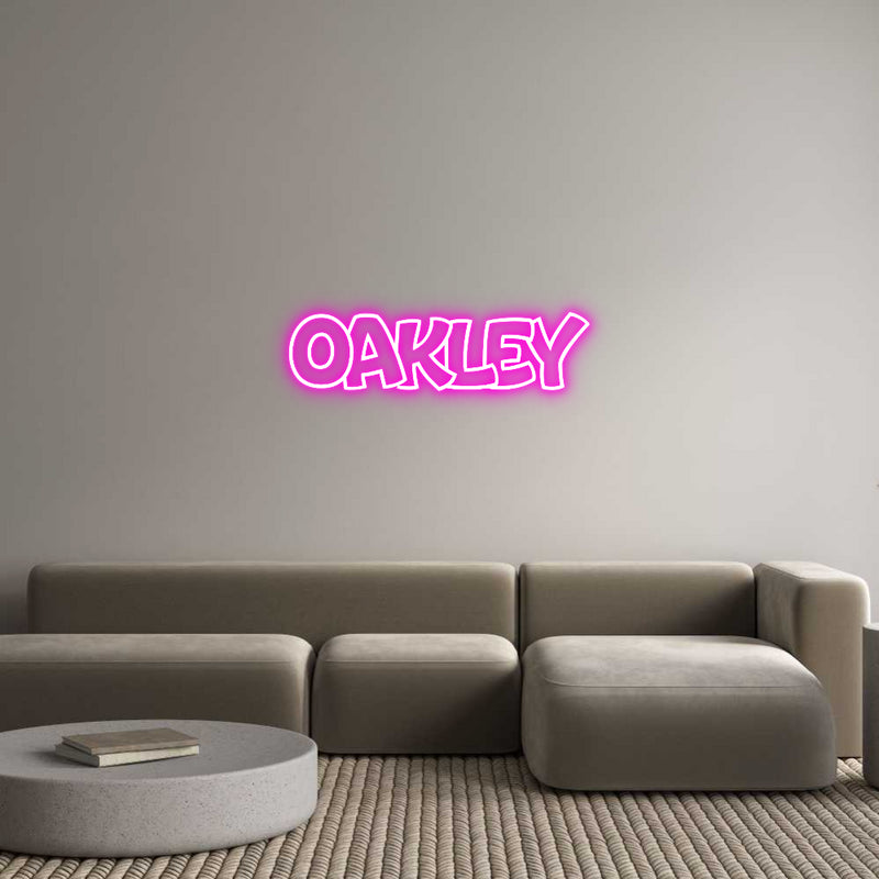 Custom Neon: OAKLEY