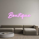 Custom Neon: Boutique