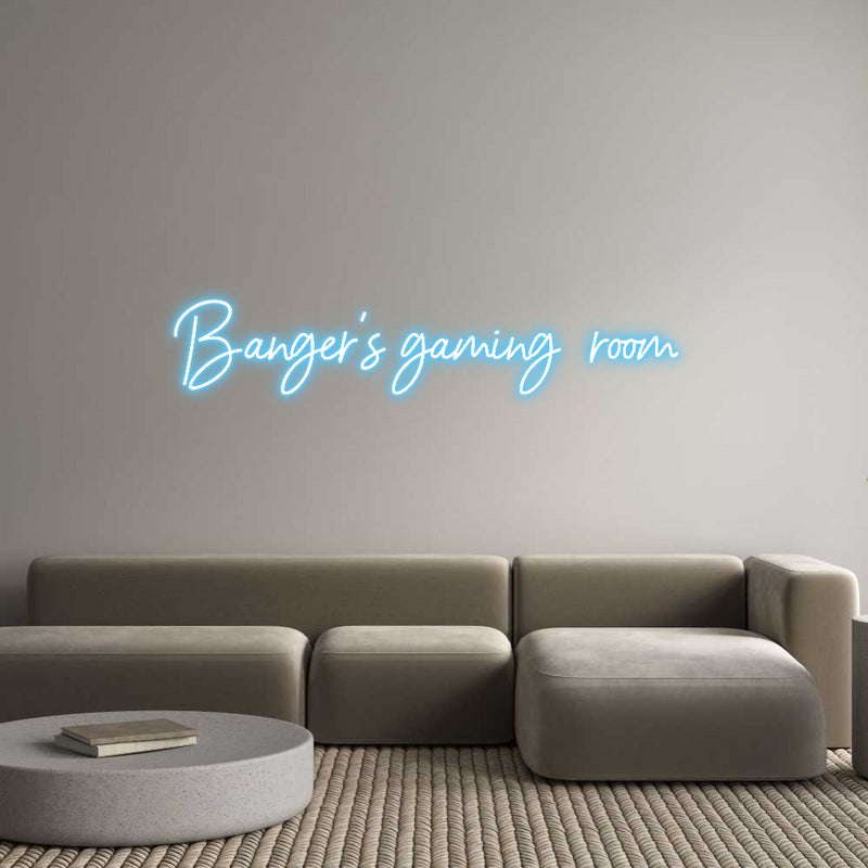 Custom Neon: Banger’s gami...