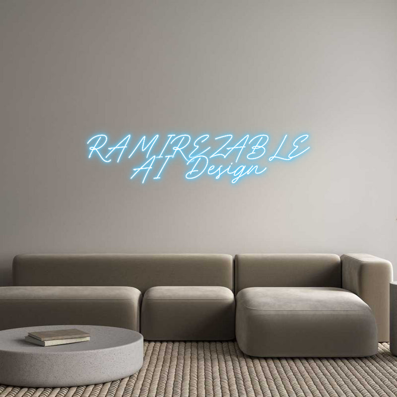 Custom Neon: RAMIREZABLE
...