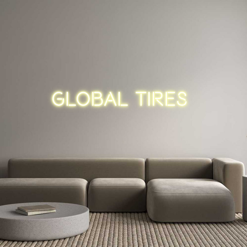 Custom Neon: Global tires