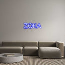 Custom Neon: ZOKA