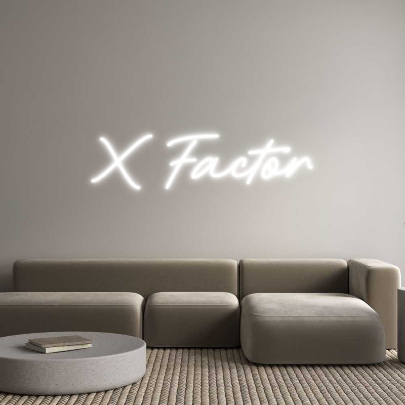 Custom Neon: X Factor