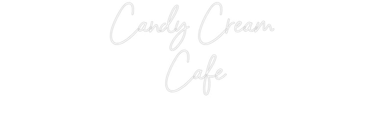 Custom Neon: Candy Cream 
...