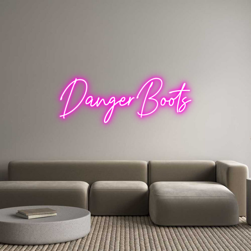 Custom Neon: DangerBoots