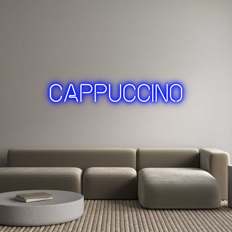 Custom Neon: CAPPUCCINO