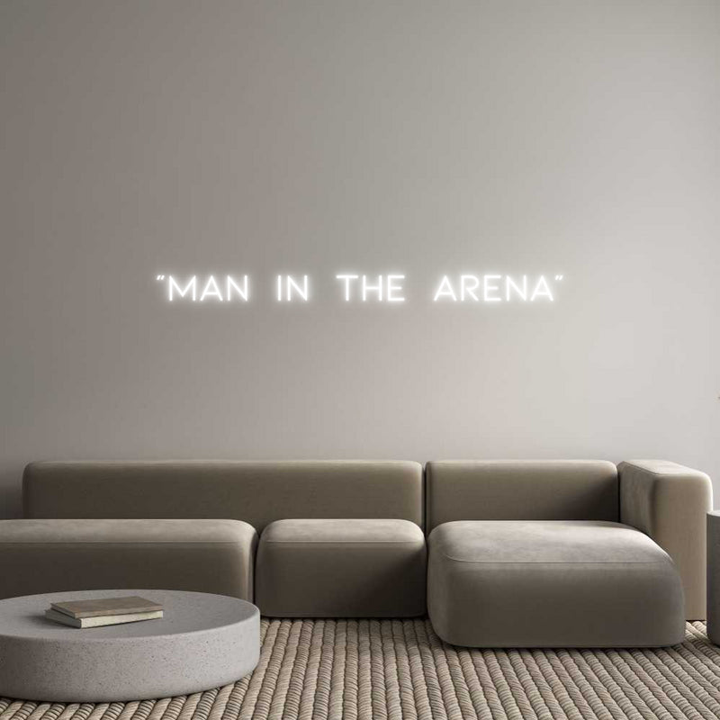 Custom Neon: “Man in the A...