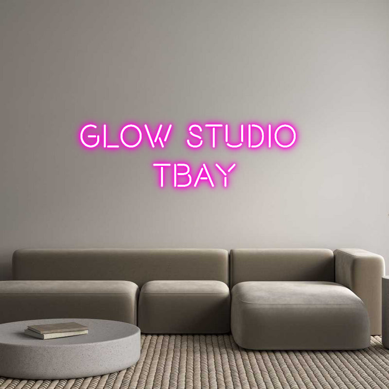 Custom Neon: GLOW STUDIO 
...