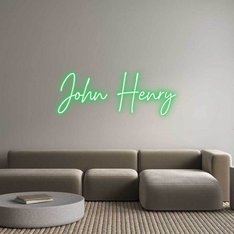 Custom Neon: John Henry