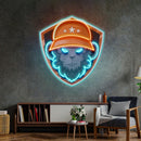 Gorilla Head LED Neon Sign Light Pop Art