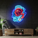 Graffiti Skull LED Neon Sign Light Pop Art