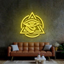 Horus Eye Led Neon Acrylic Artwork