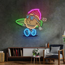 Ice Cream Trendy Retro LED Neon Sign Light Pop Art