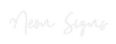 Custom Neon: Neon Signs