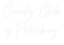 Custom Neon: Country Club
...