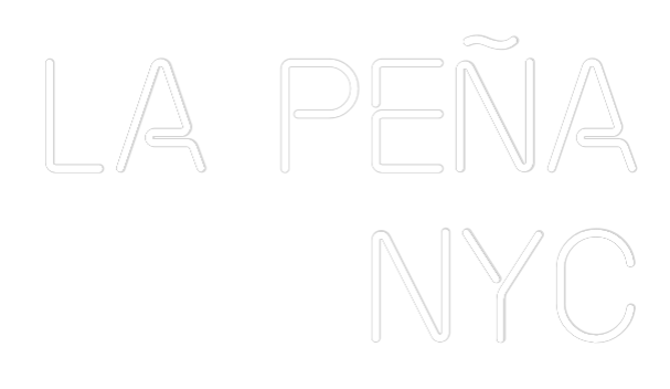 Custom Neon: La Peña
NYC