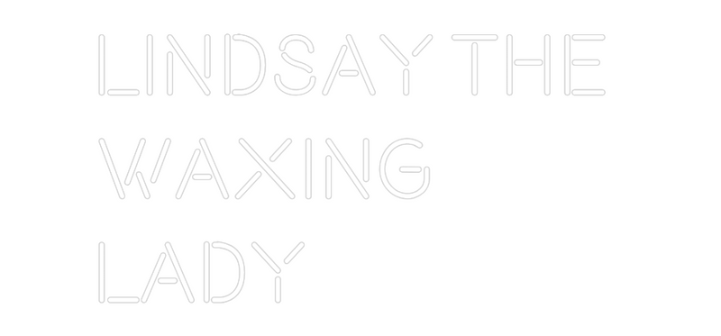 Custom Neon: Lindsay The 
...